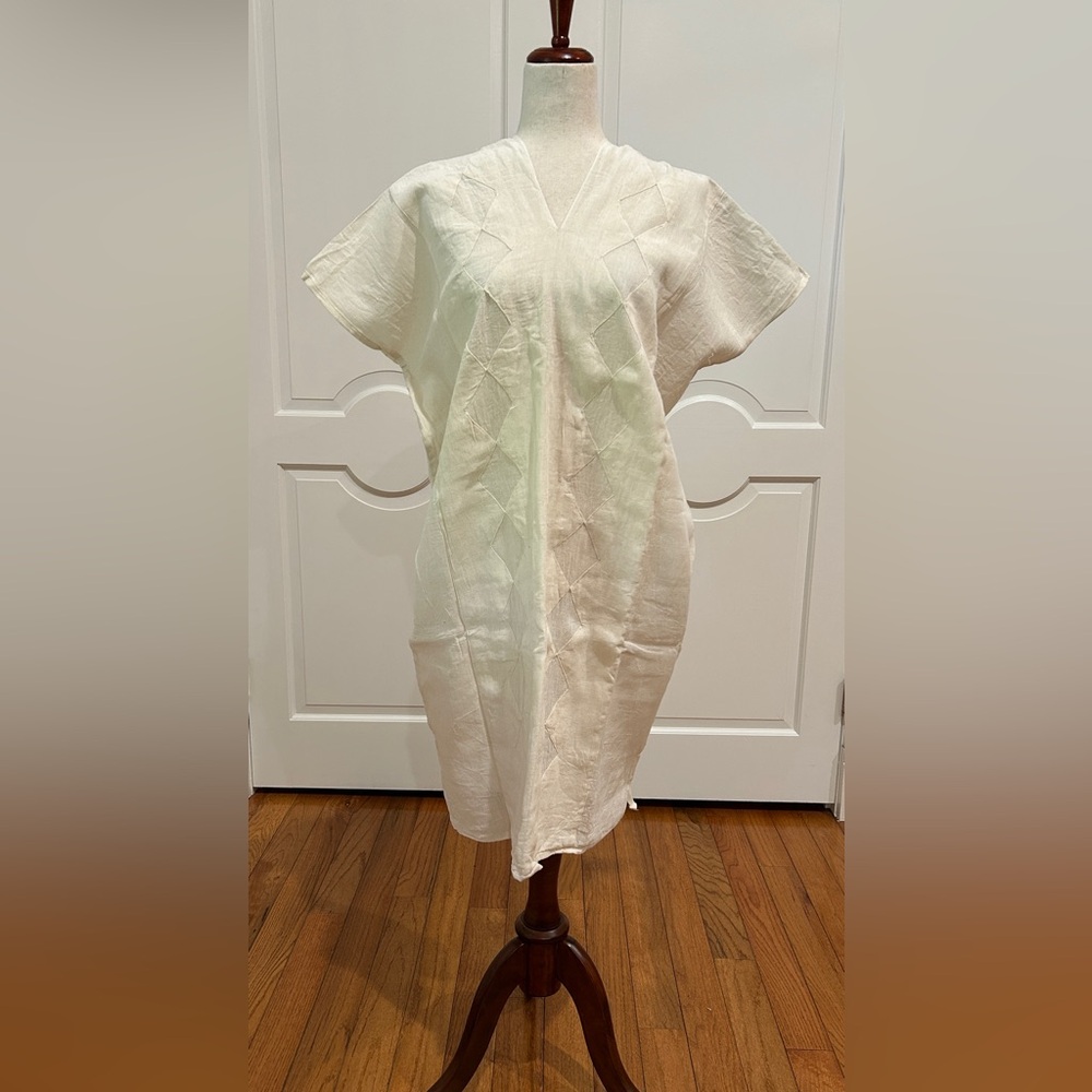 Oaxaca Huipil From San Melchor Betaza, Boho, Vintage, Beach Dress.